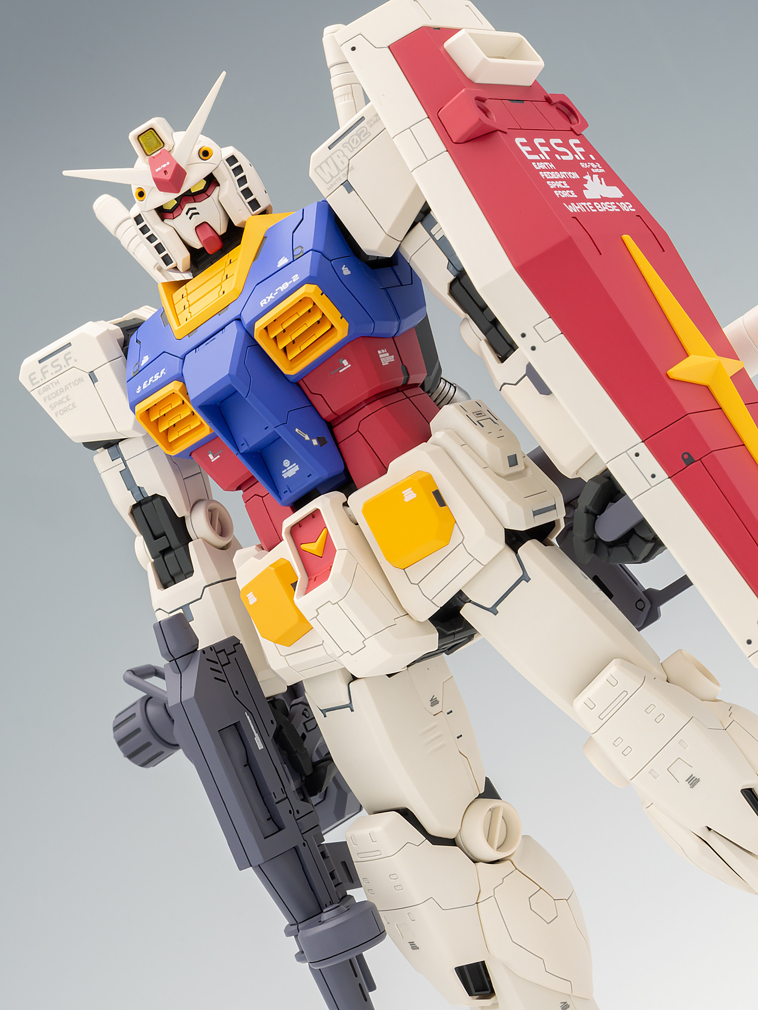 MG ガンダム Ver. ONE YEAR WAR 0079完成！ : ずっとプラモデル