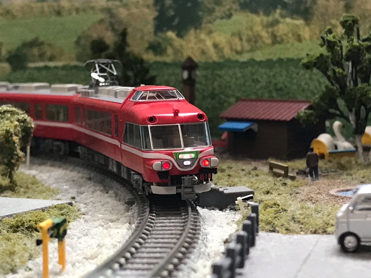 TOMIX 名鉄7000系 パノラマカー（第47編成）白帯車 : なみとの風