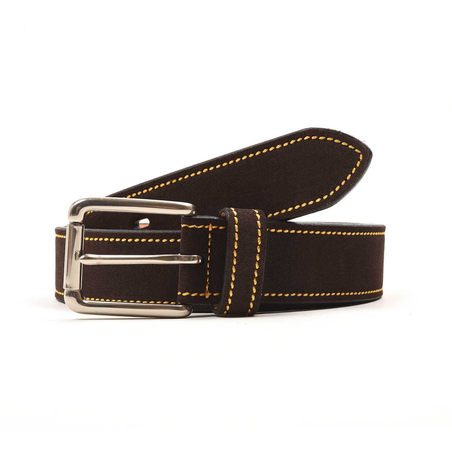 K.T.ルイストン KTB086 スウェードベルト 32mm ダークブラウン | 販売