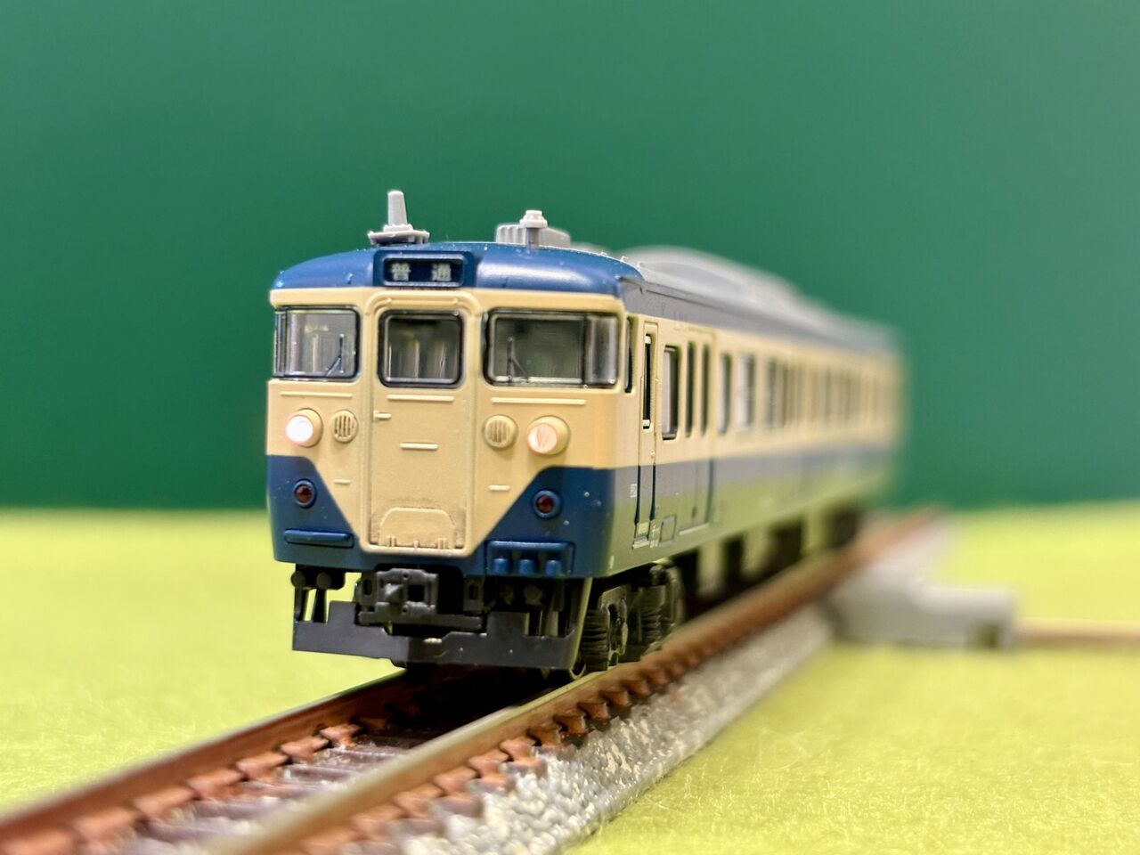 KATOの「113系・横須賀色」と「115系・湘南色」を並べてみました