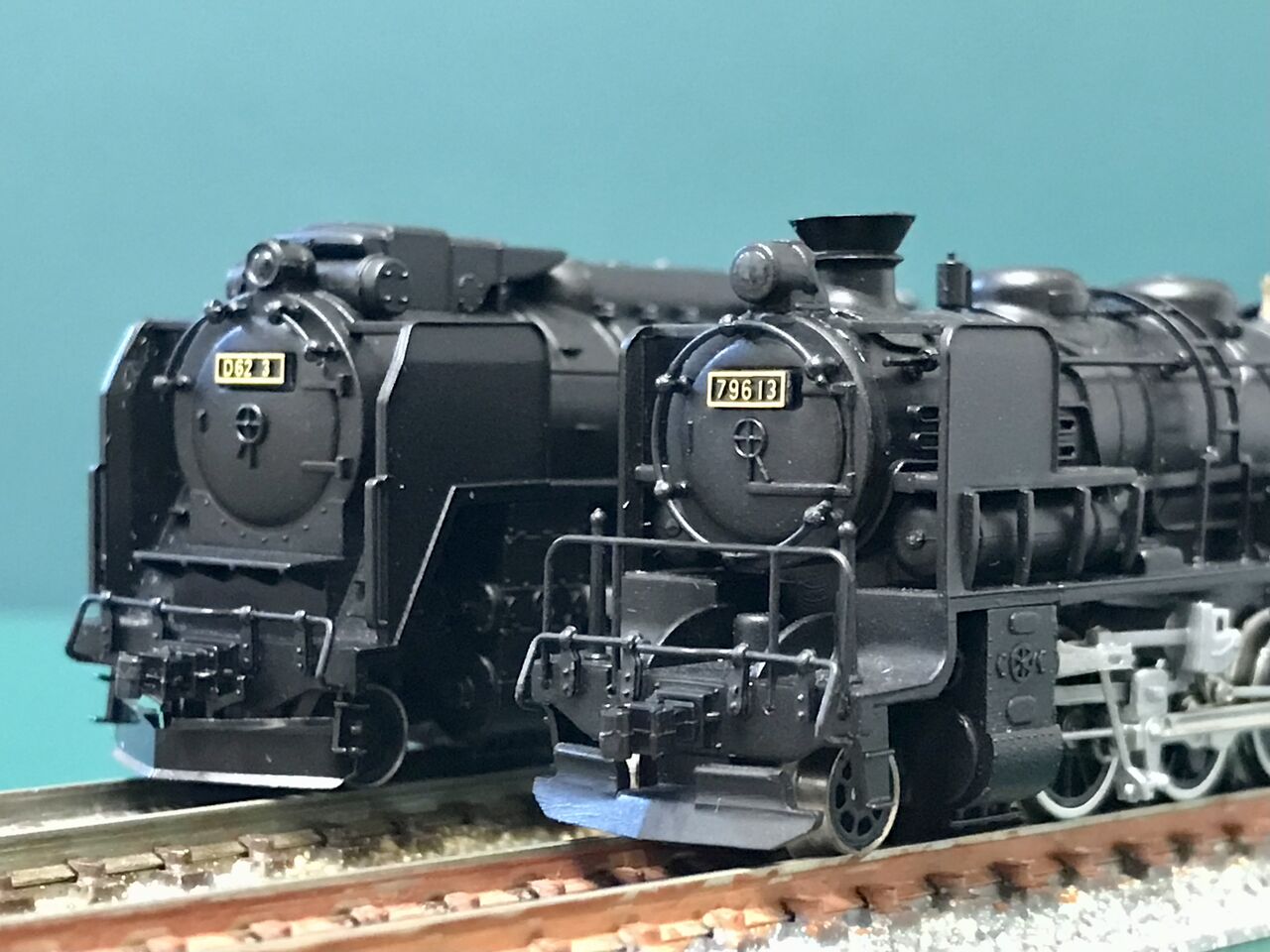 マイクロエースの「D62形」と「9600形」を並べてみました。 : エヌゲ道