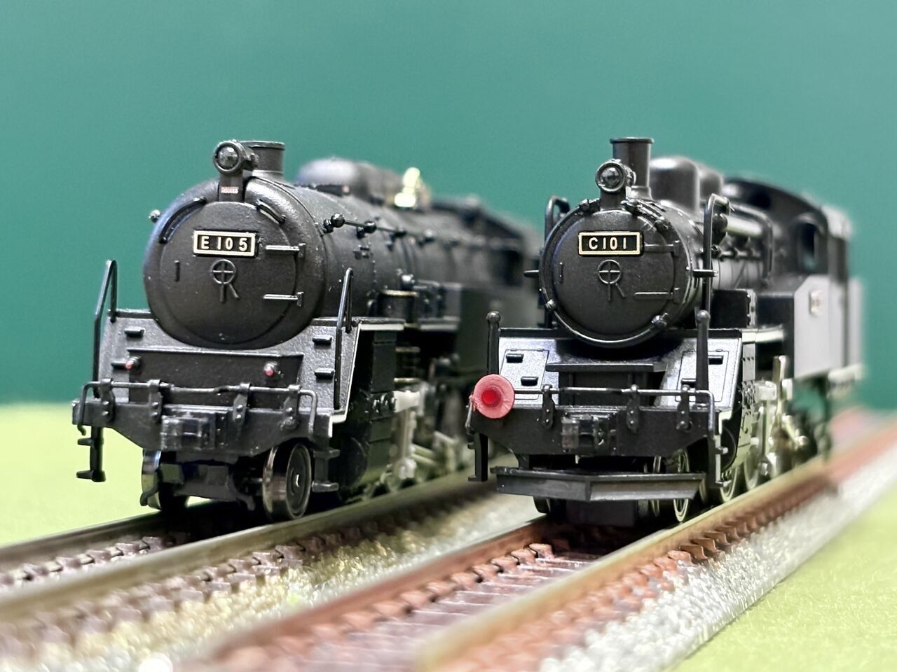 マイクロエースの「C10形」と「E10形」を並べてみました。 : エヌゲ道
