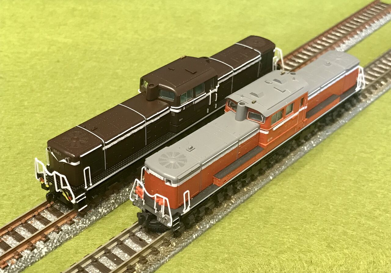 KATOとマイクロエースの「DD51形」を並べてみました。 : エヌゲ道
