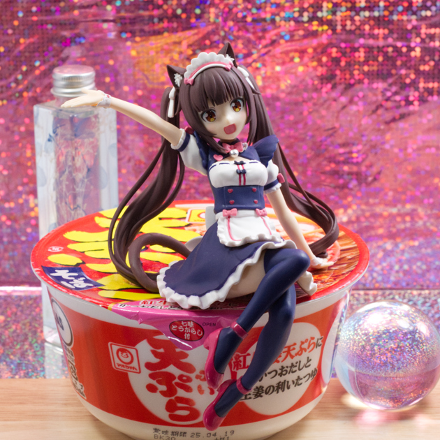 レビュー フリュー ぬーどるストッパーフィギュア ネコぱら ショコラ