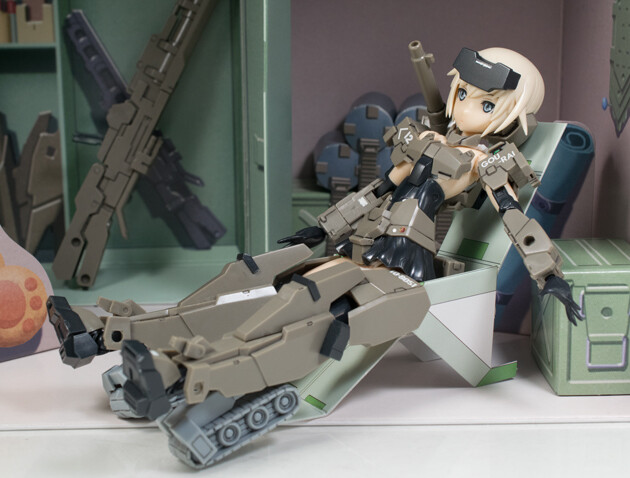 レビュー ぺあどっと フレームアームズ・ガール ドールハウス