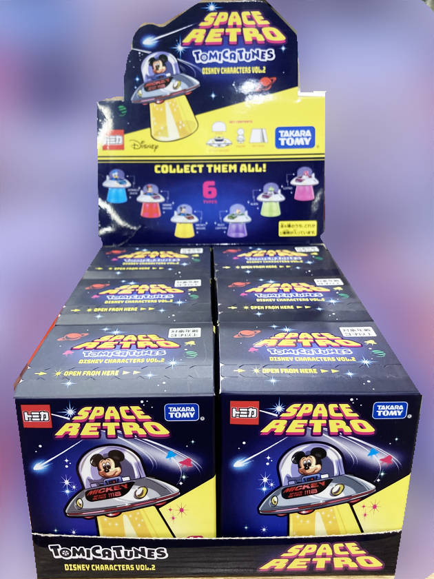 レビュー トミカチューンズ ディズニーキャラクターズ Vol.2 スペース