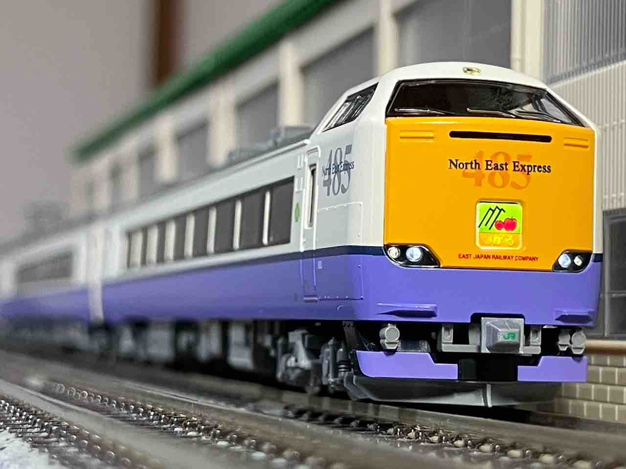 TOMIX 485系3000番台 白鳥 入線 : 夏島鉄道