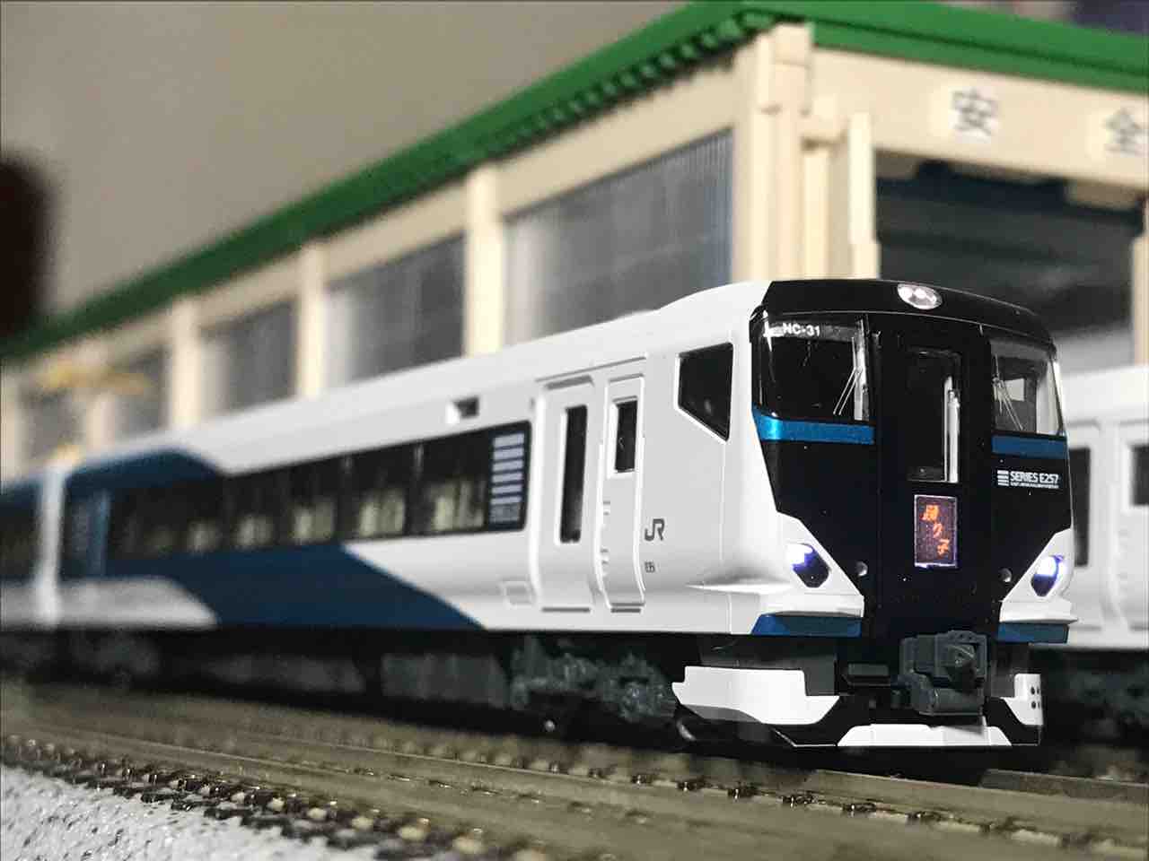 KATO E257系2500番台 踊り子 入線 : 夏島鉄道