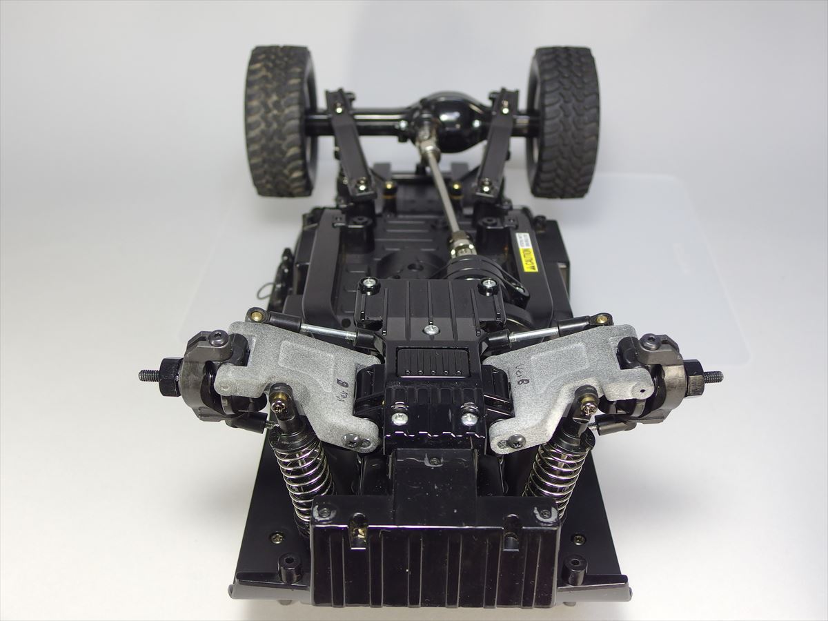 RC改造] CC-01のFサスをXV化 その2 試走編 : nomoken's log