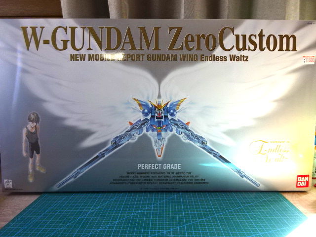 PG ウイングガンダム ゼロカスタム 紹介（ランナー+説明書） : のの日