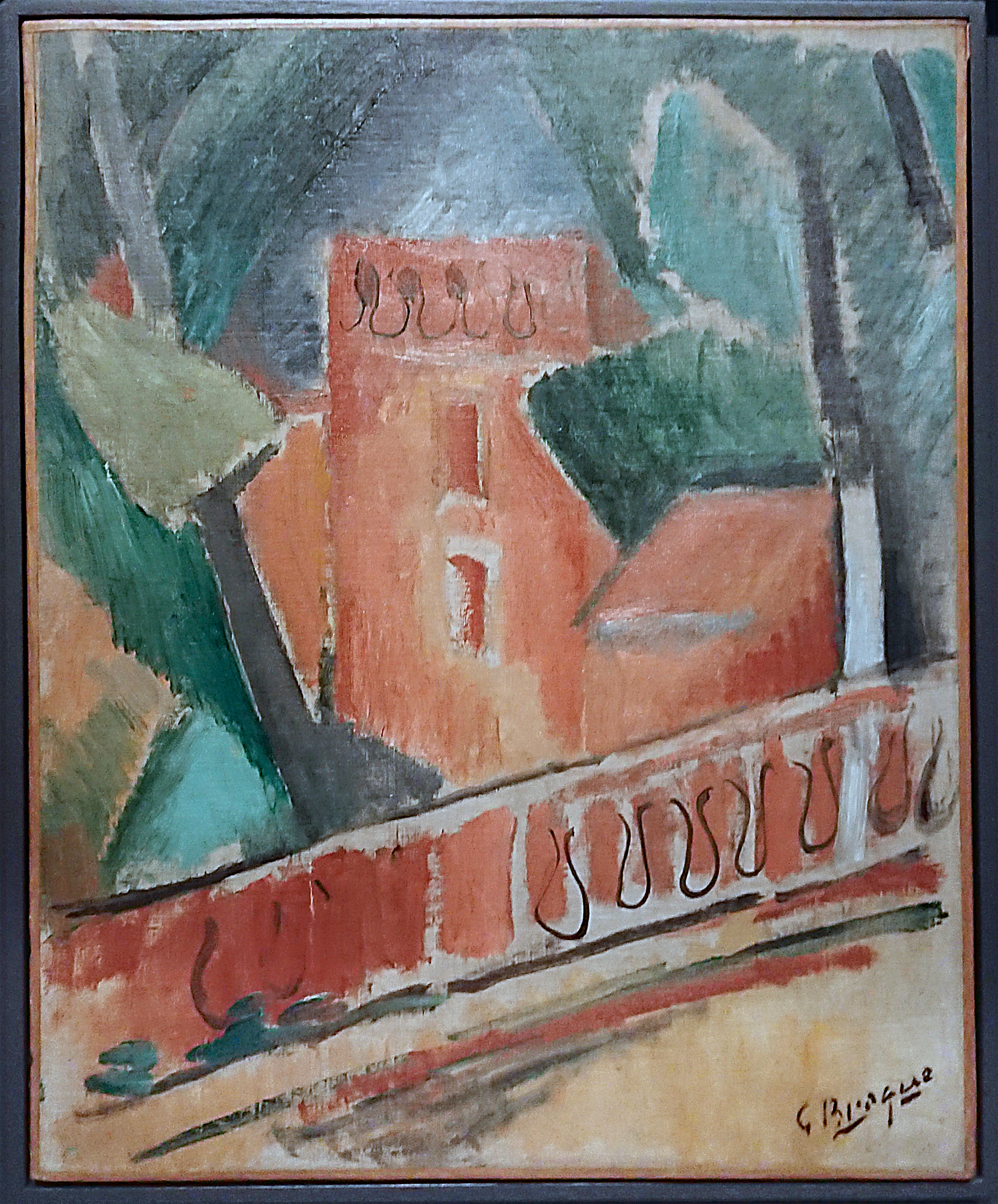 ジョルジュ・ブラック： レ スタックの道｜キュビスム展－美の革命