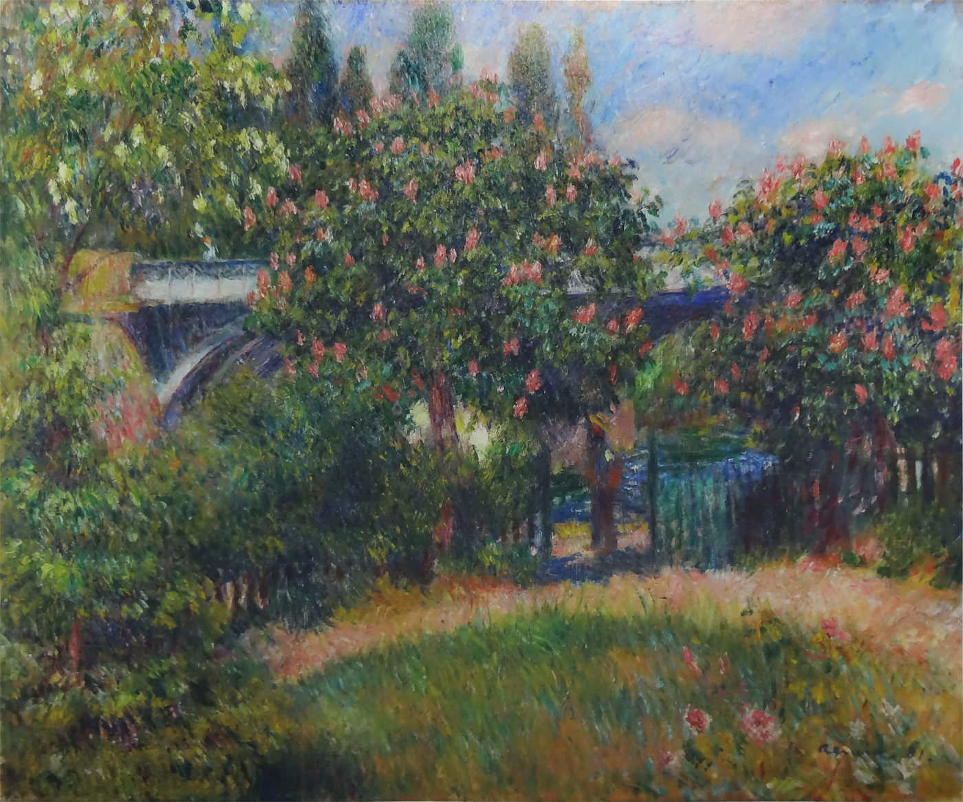 ルノワール作《草原の坂道》とモネの《ひなげし》｜バラ色のマロニエ