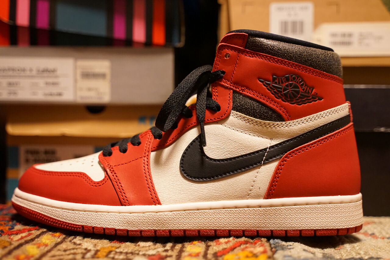レビュー】ナイキ エアジョーダン1 ハイ OG ロスト＆ファウンドの