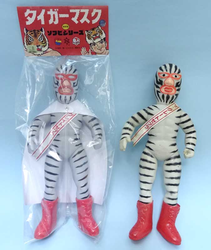 メディコム・トイ タイガーマスク グレイトゼブラ ソフビ 電人 未開封