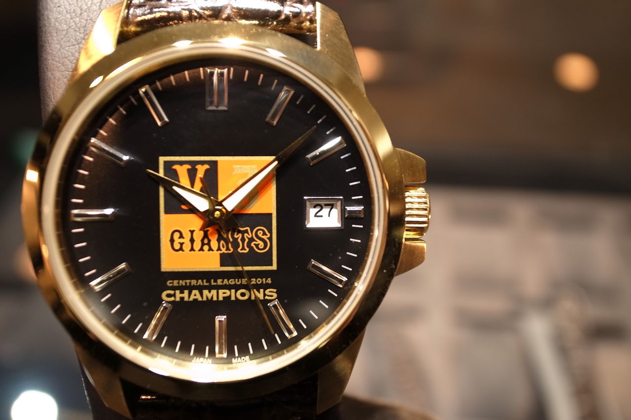 GSX WATCH JAPANプロデュース 読売巨人軍公式腕時計 2014年優勝記念