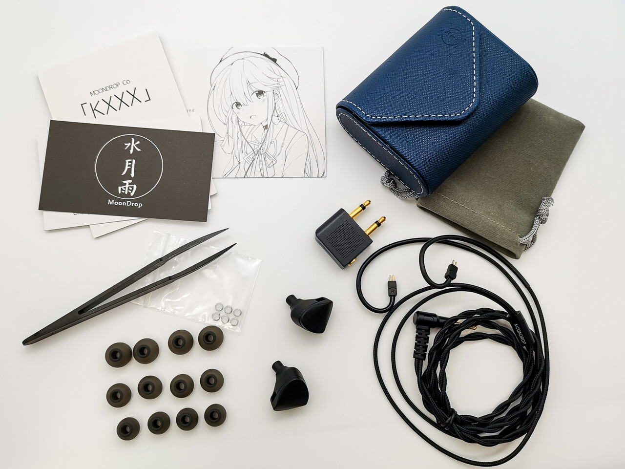 棚からレビュー】 水月雨「Moondrop KXXX」 あの「KXXS」の「Drop