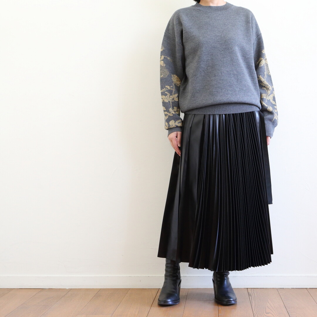 DRIES VAN NOTEN ～ ゴールド刺繍のメリノセーター（再掲載） : CLOSET