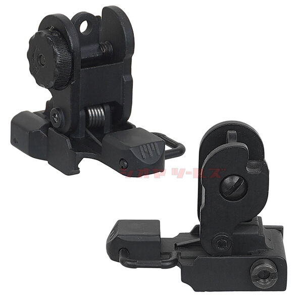 Snow wolf製 ARMS #40 Stand Alone タイプ Flip Up Rear Sight