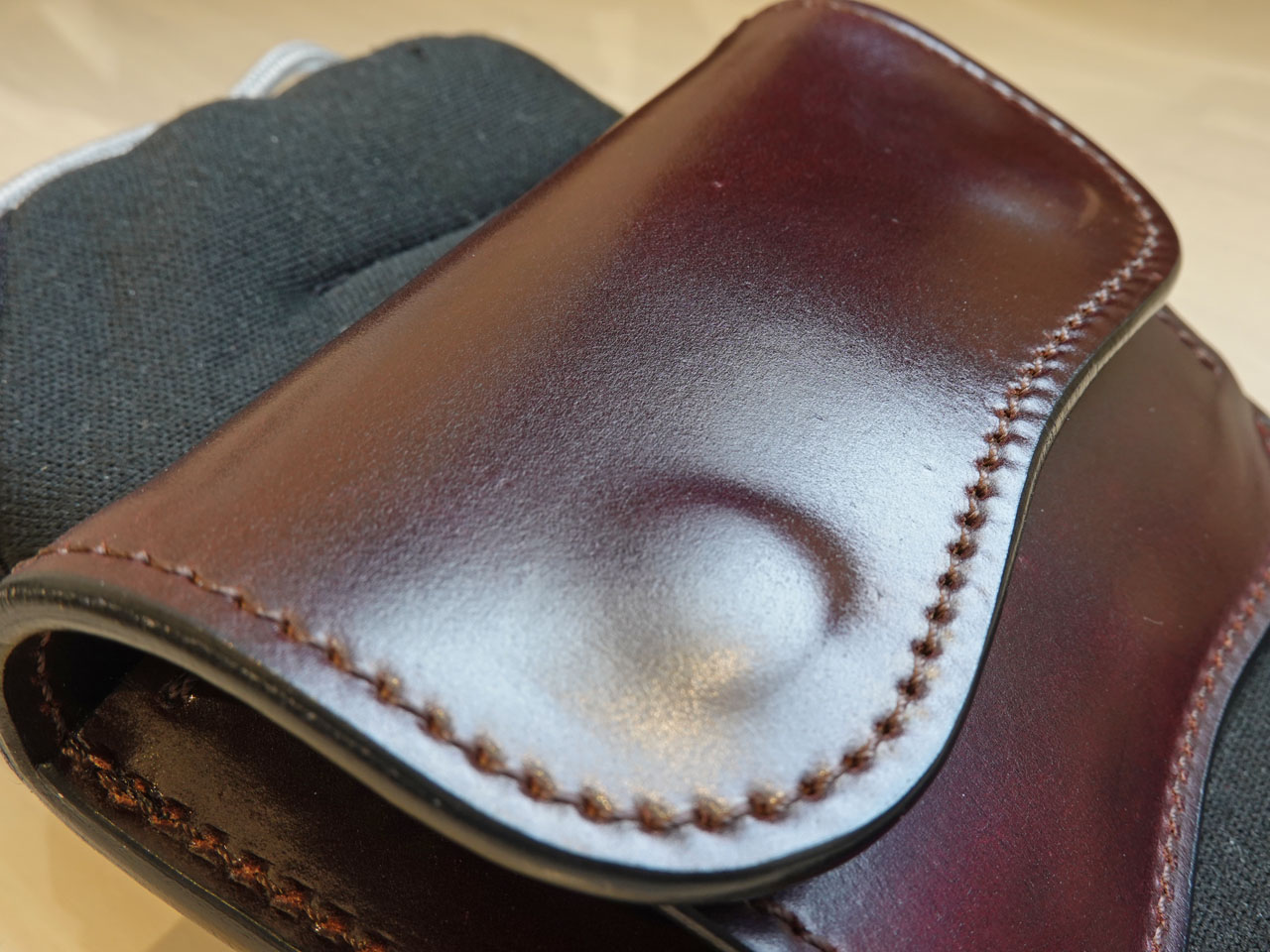 シェルコードバンのラストクロップス LC タングをメンテナンス【傷補修