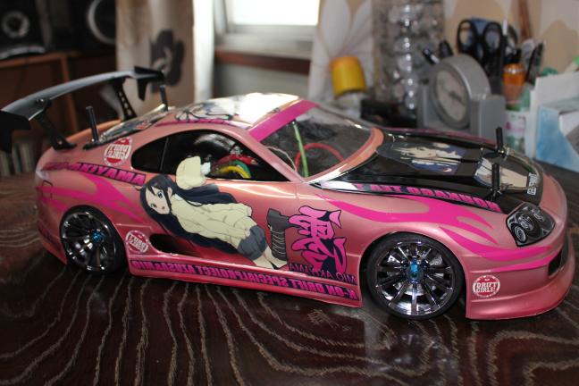 ラジコン 痛車 ボディ けいおん!! あずにゃん ＆ 澪 仕様 : 痛車RC