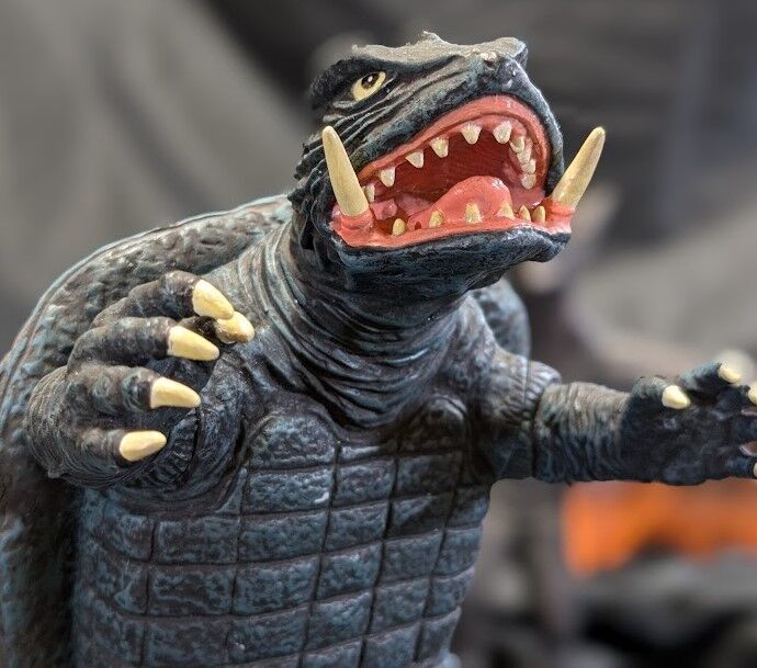 昭和ガメラ＆ギロン＆ギャオス（エクスプラス）ソフビフィギュア3体