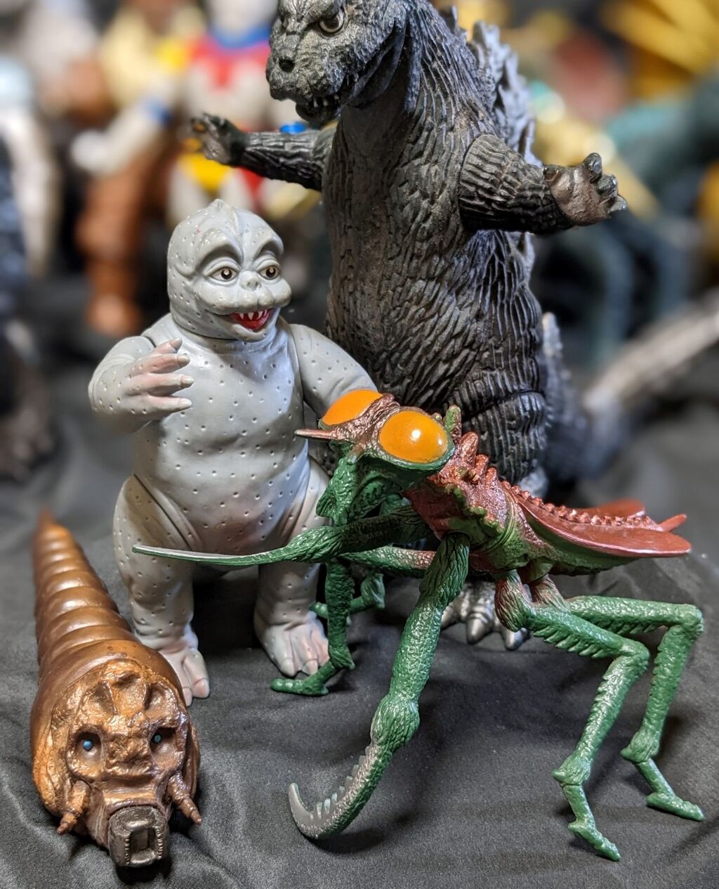 昭和ゴジラ東宝チャンピオンまつり（バンダイ）ソフビフィギュア 19体