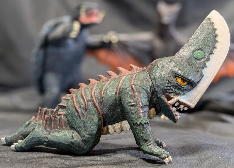 昭和ガメラ＆ギロン＆ギャオス（エクスプラス）ソフビフィギュア3体