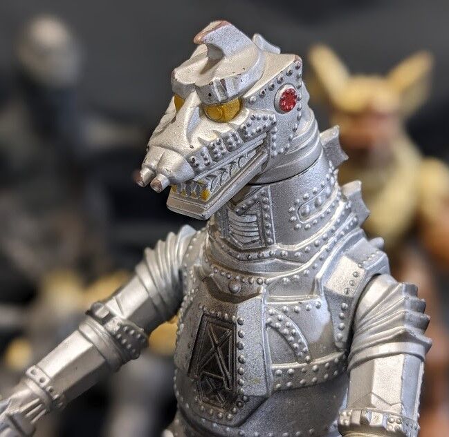 ゴジラ対メカゴジラ」昭和チャンピオンまつり（バンダイ）ソフビ4体