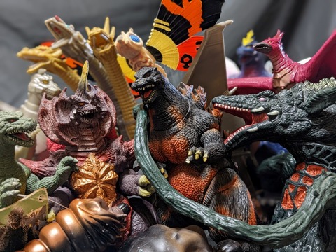 ゴジラ 平成VSシリーズ（バンダイ）ソフビフィギュア13体セット