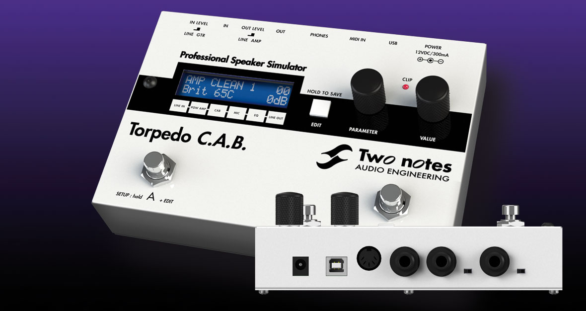 Two notes/Torpedo C.A.B : 鋼鉄野郎の六弦研究