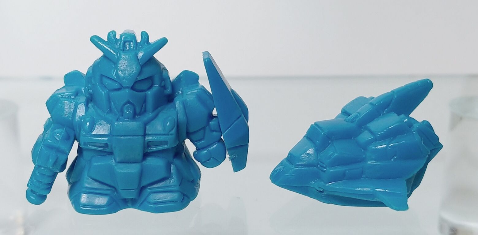 ガン消し日記 変形した状態があるガン消しをまとめてみた。 SDガンダム