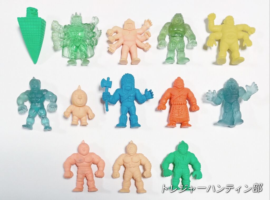 前編 キン肉マン キンケシ パート14 消しゴム キン消し 人形 消しゴム