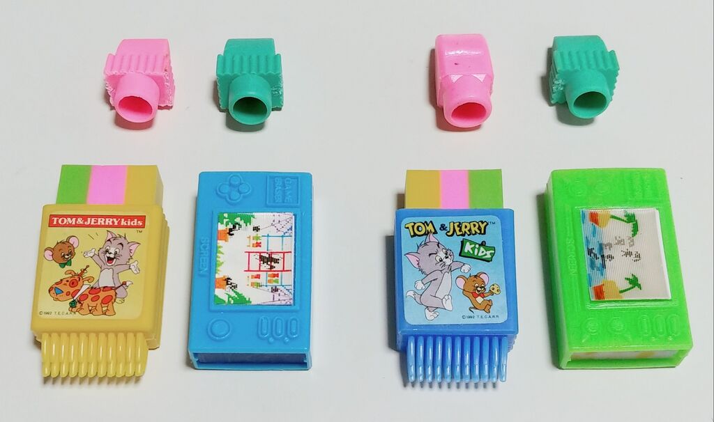 1992年頃の消しゴムノベルティー おもしろ消しゴム トムとジェリー