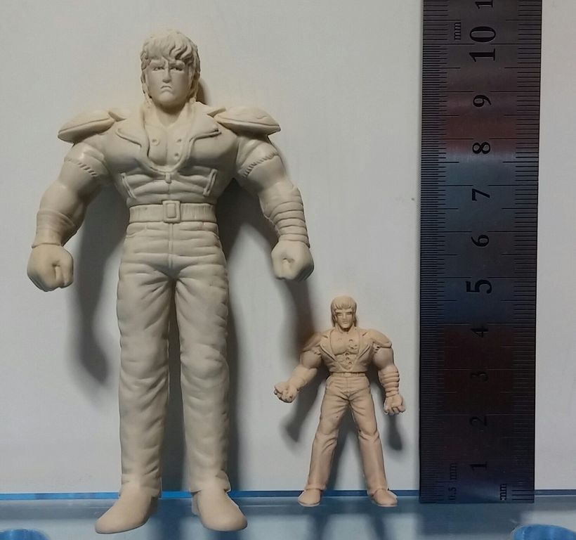 北斗の拳 消しゴム 色々 SD 塩ビ人形 : トレジャーハンティン部、部長