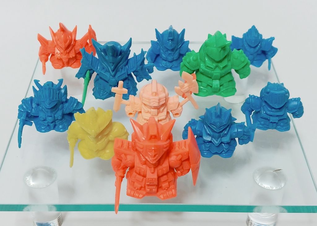 ガン消し SDガンダム外伝 聖機兵物語 復活の聖機兵 ガシャポン リスト