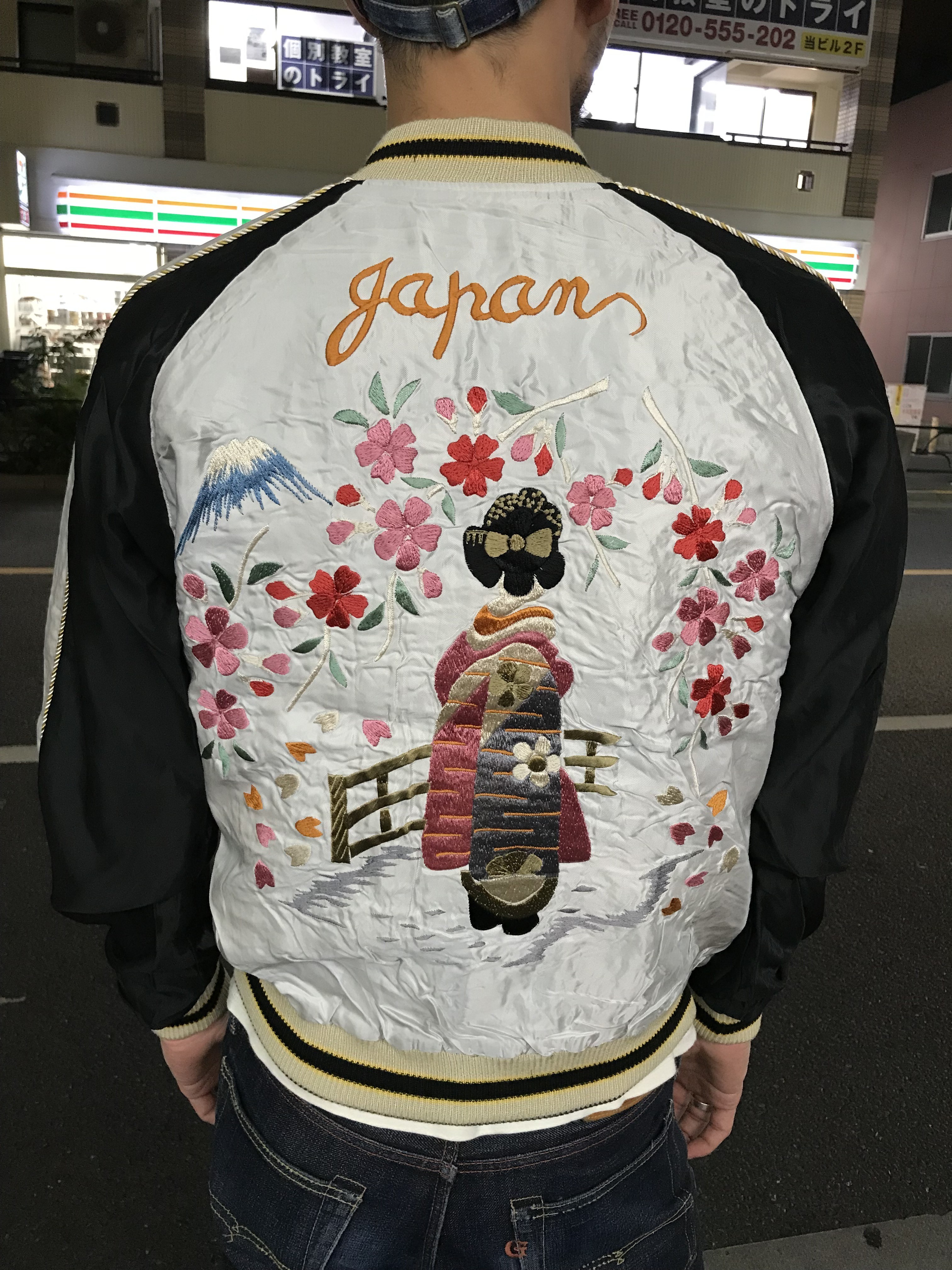 テーラー東洋！スカジャン“舞妓×WHITE EAGLE”！！ : Gパン屋サカイ