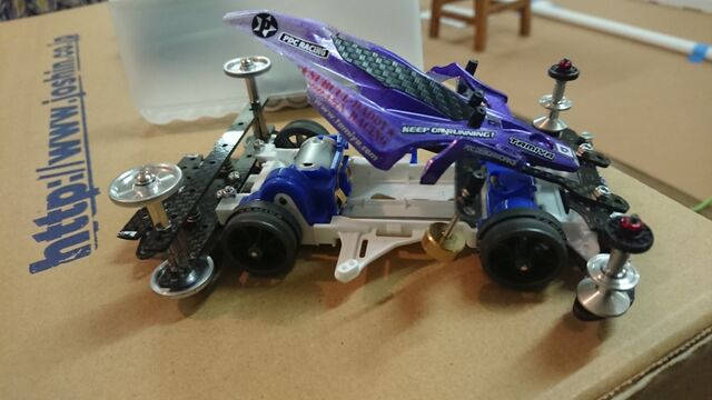 ミニ四駆】VSシャーシの駆動が大失敗！ : サブカル”ダディ”ガッテム日記