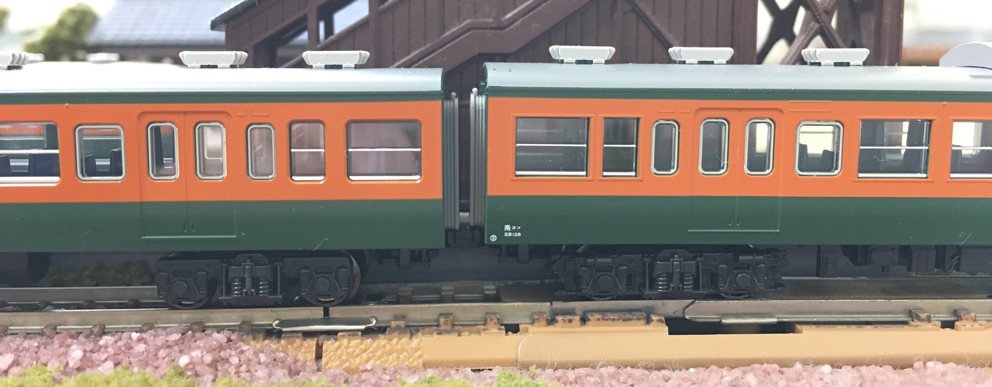 KATO 113系 湘南色 : 鉄道情景草案