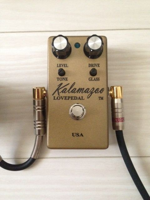 Kalamazoo Overdrive Limted Gold(Lovepedal)とG6120DC Chet Atkins