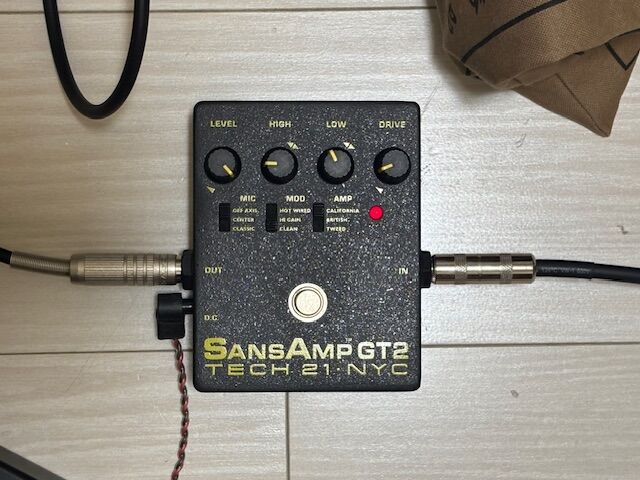 SansAmp GT2（TECH 21） : 四人冗語