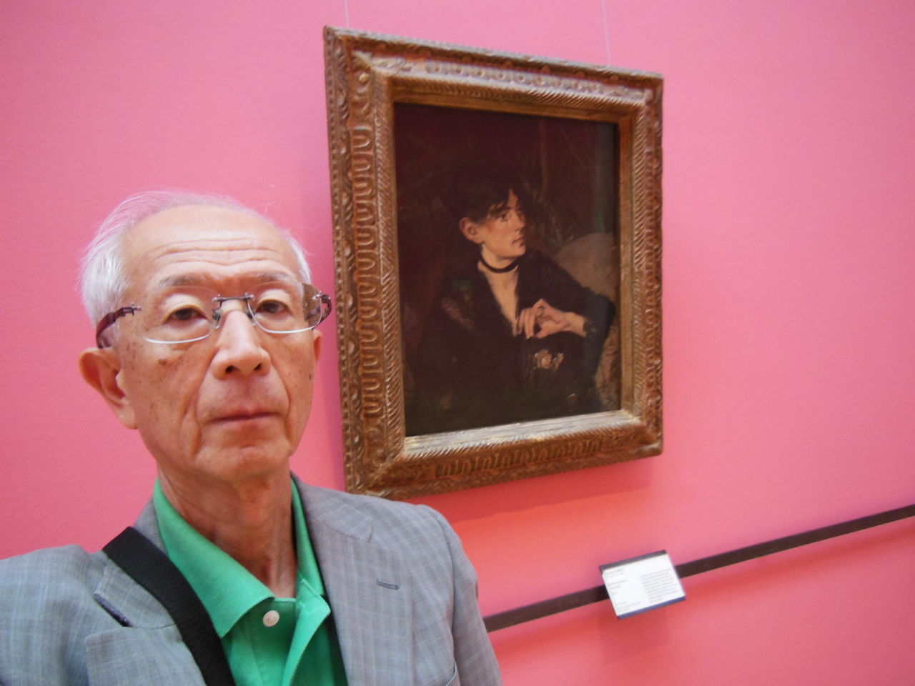 ベルト・モリゾと扇（エドゥアール・マネ作） : 世界美術館巡り旅