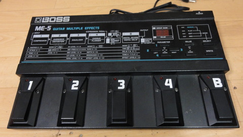 マルチエフェクター「BOSS ME-8」を現代風にモディファイする ～その2