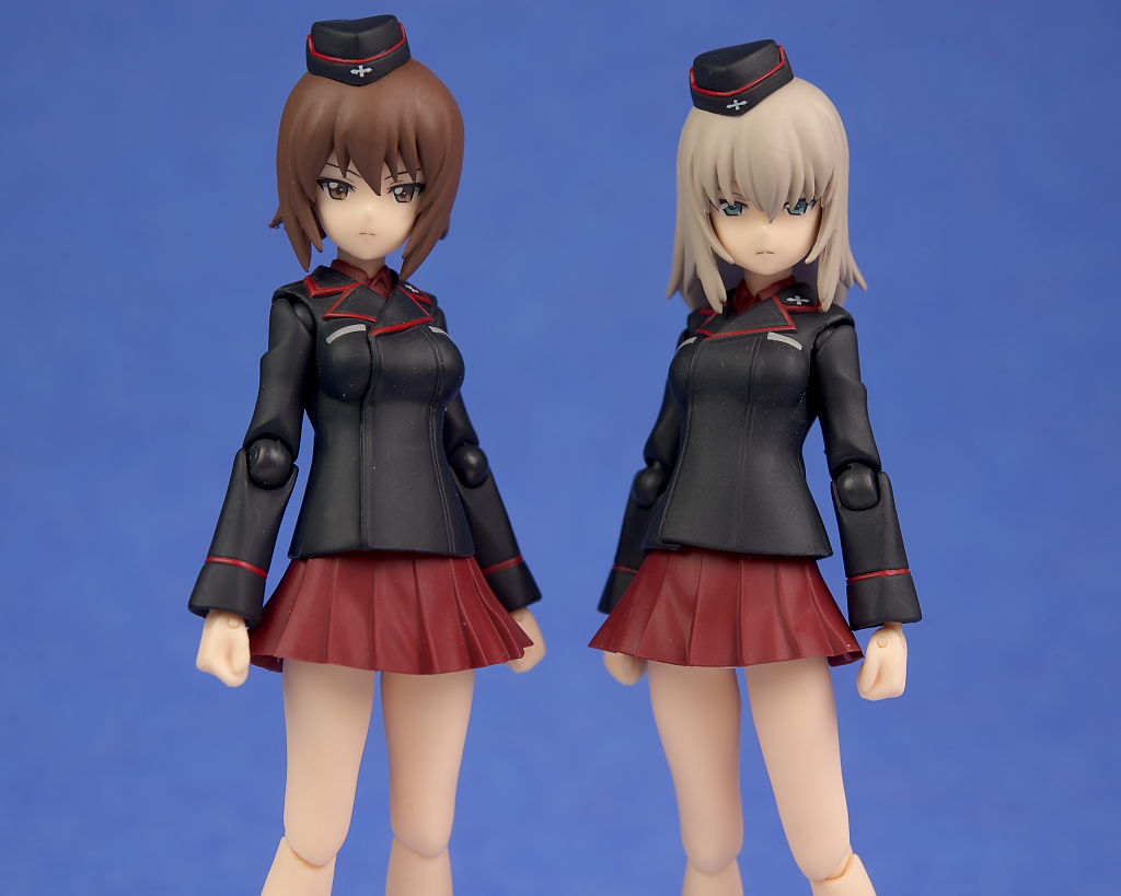 figma 西住まほ＆逸見エリカ セット レビュー : はっちゃか