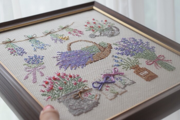 ホビーラホビーレ】クロスステッチが完成＆カイ・ボイスン モンキーが