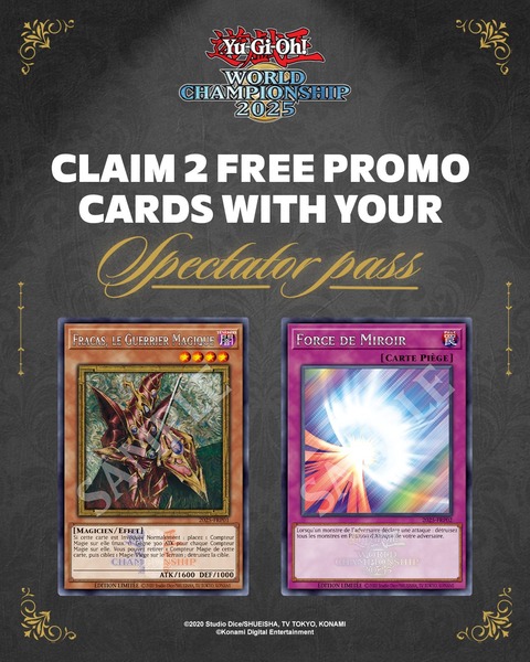 遊戯王最新情報 WCS2025来場プロモ「魔導戦士 ブレイカー」「聖なる