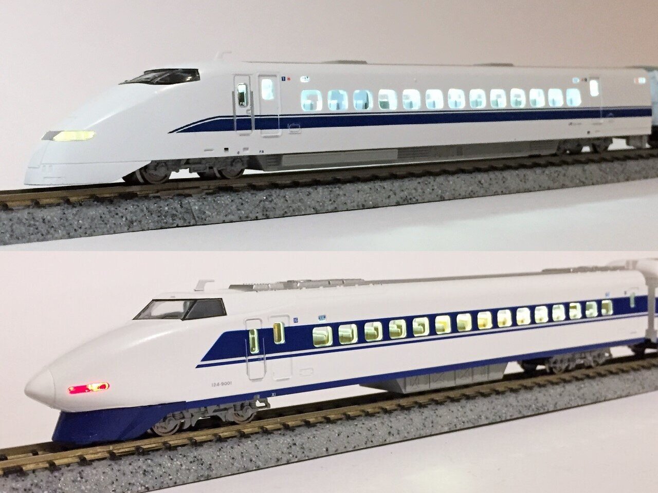 MICRO ACE製100系&300系に室内灯を装着 : KurekouPortal