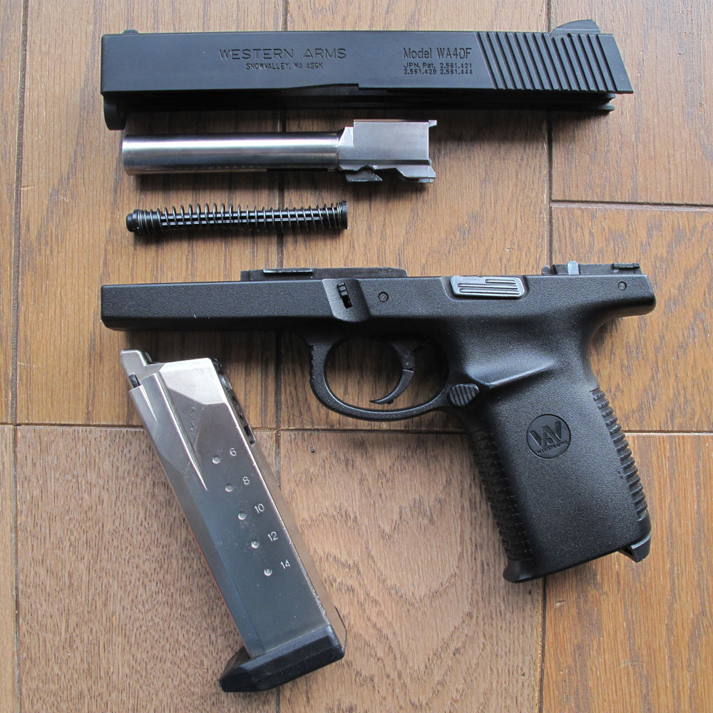 ジャンクなシグマ ～ウエスタンアームズ Model WA40F～ : とーちゃんの日記