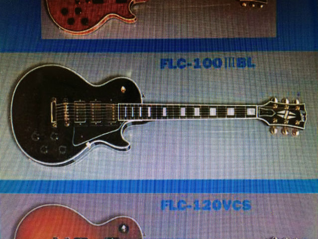 ☆Burny Les Paul Custom 3PU コピー : ジナパパ一家の何てことない日常