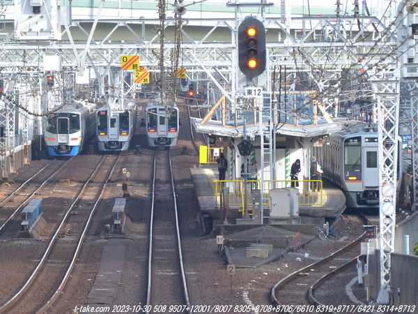 南海線2023/10/21ダイヤ修正運用表、一段落。他、南海の話題。 : 列車
