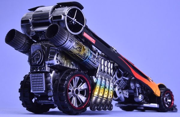 スチームパンクなカスタムにチャレンジ!!! ホットウィール Xスチーム